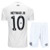 Santos FC Neymar JR 10 Fodboldtrøjer Børn Hjemme 2025-26 Kort ærmer